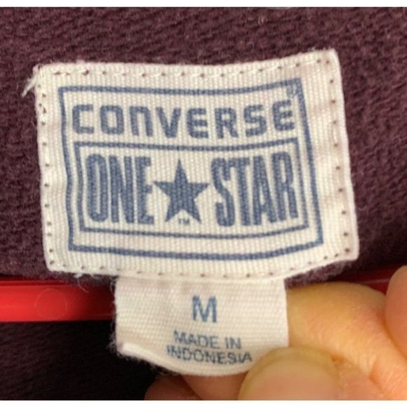 Lot of 2 Womens Sweatshirts Pullover Converse and Sonoma Size Medium 6250 - Picture 8 of 13